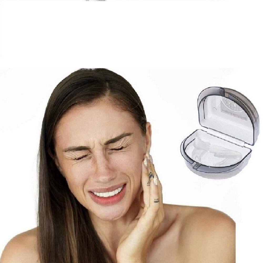 Placa Para Bruxismo Dental Anti Ronco Articulada 5Em1