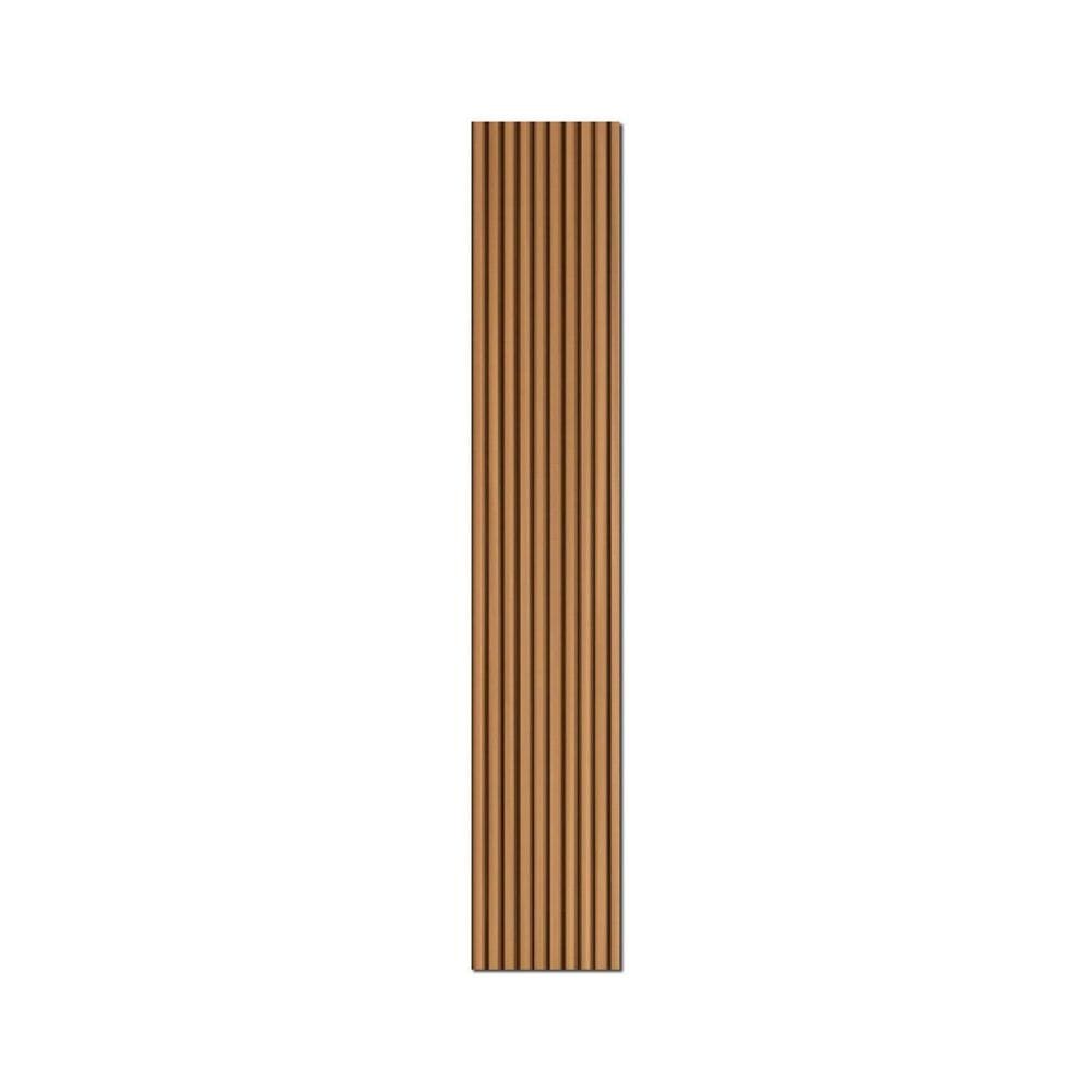 Painel Ripado Interno Amadeirado de Wpc 270cm X 21cm 10mm Formaco Decor Caramelo