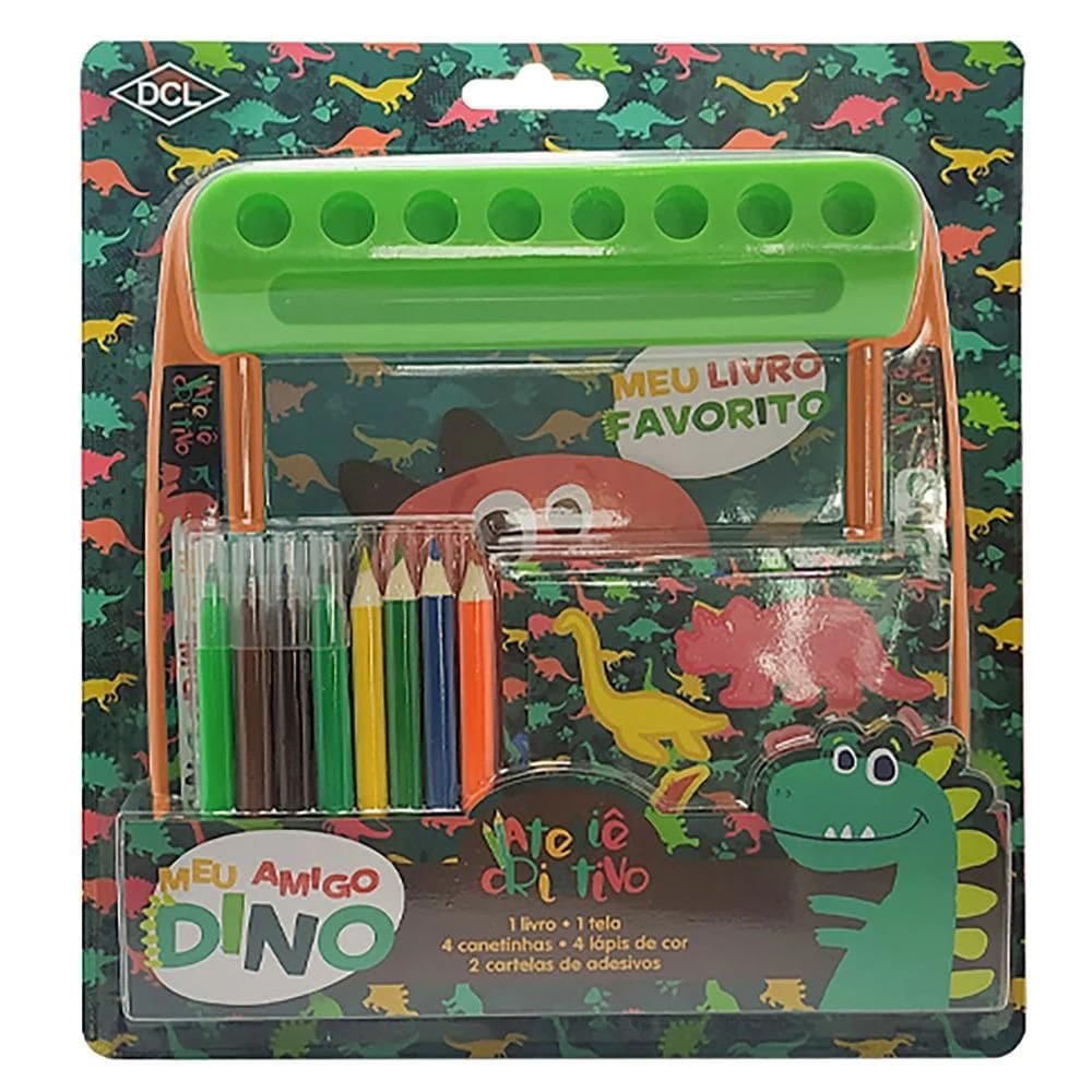 Livro Atelie Criativo Dino On Line Editora