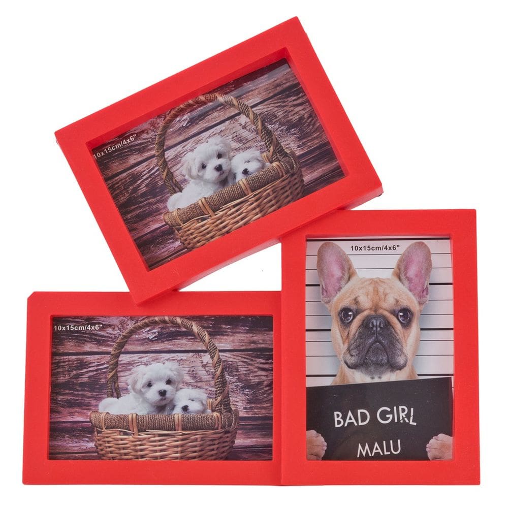 Porta retrato para 3 fotos 10x15