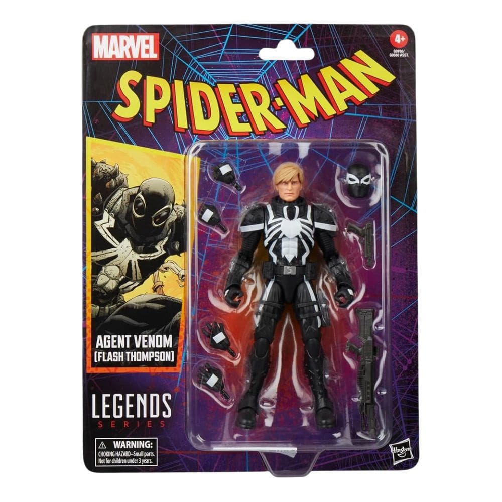 Boneco Agente Venom (Flash Thompson) – Marvel Legends Hasbro