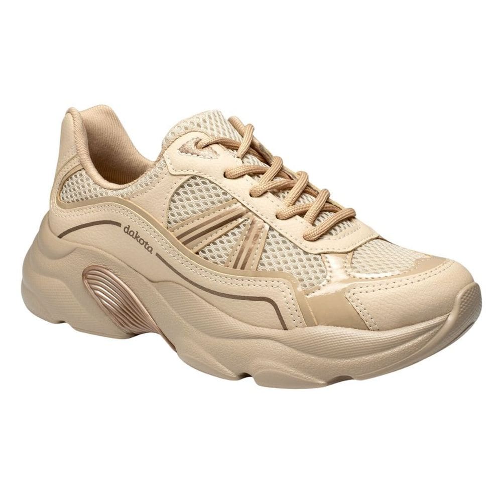 Tênis Dakota D0971 Feminino Nude casual