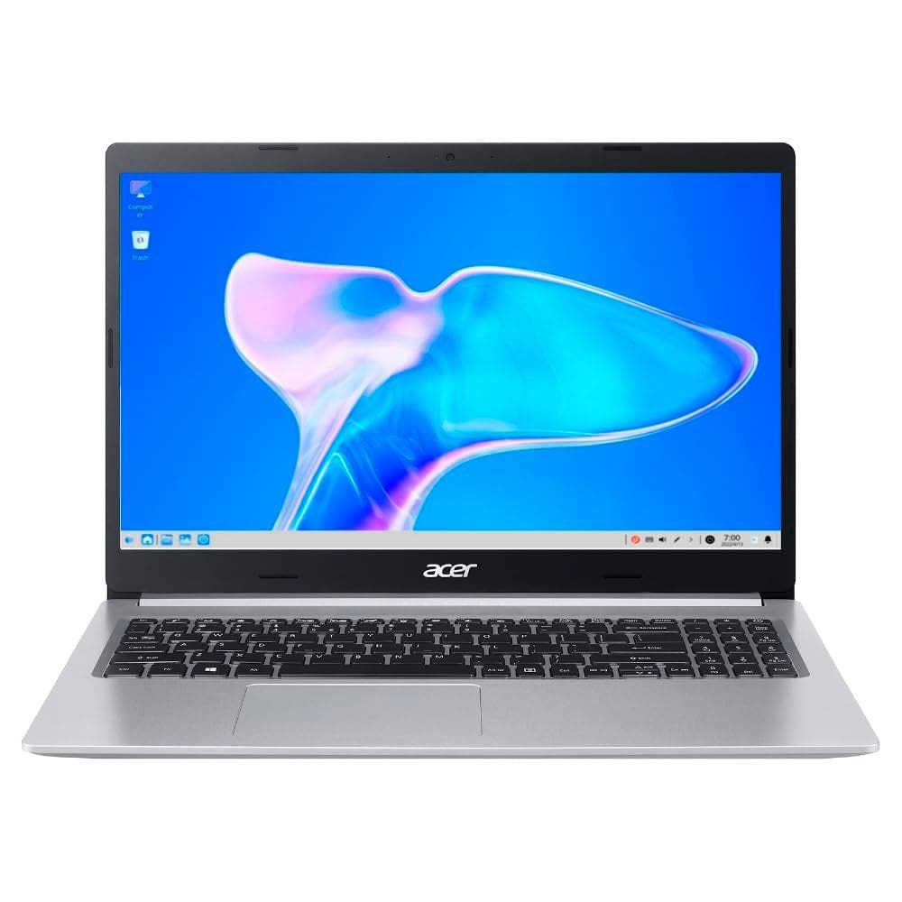 Notebook Acer Aspire 5 A515-45-R36L AMD Ryzen 7-5700U RAM 16GB NVMe 512GB + SSD 1TB, Tela 15.6" FHD IPS, Prata - Linux