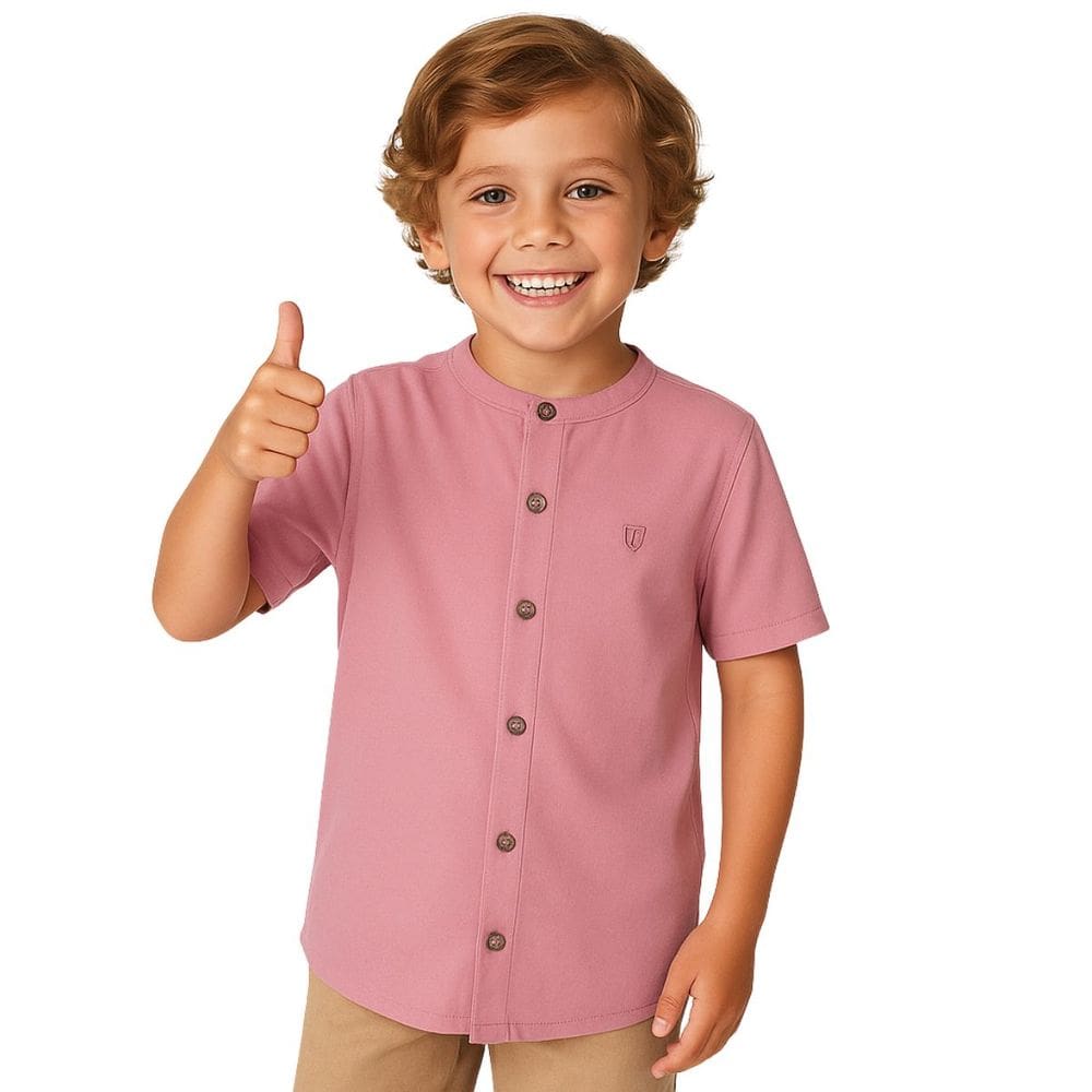Camisa Masculina Viscose Sarjada Trick Nick Meninos