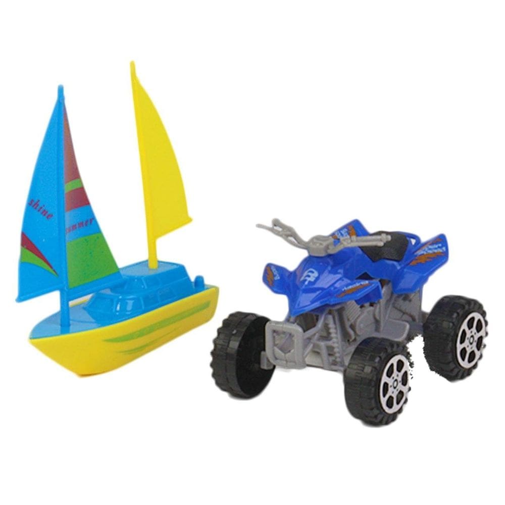 KIT Barco e Triciclo Infantil - Tudo em Caixa
