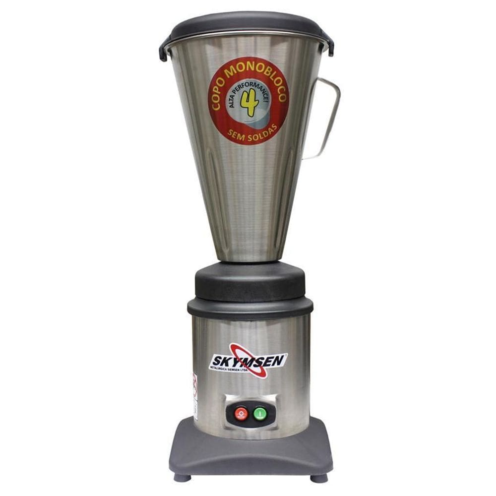Liquidificador Inox 4L Alta Rotaçao Ta-04Mb-N Skymsen 127V