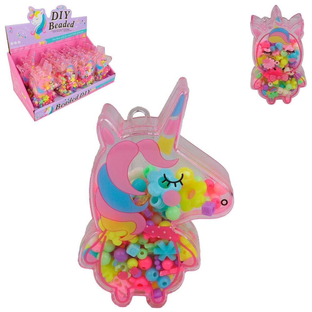 KIT Miçangas Biju Unicórnio Color - Tudo em Caixa
