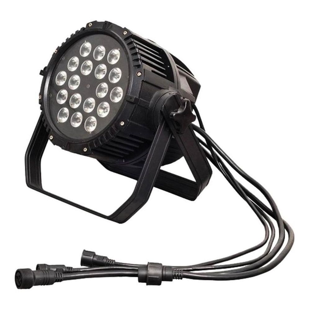 Kit 2  Par Led 18X15W 5 In  1 Rgbwa Outdoor One Light