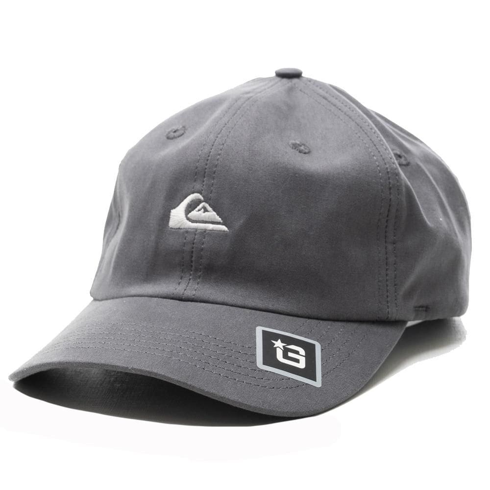Boné Quiksilver Aba Curva Embroidery WT25 Cinza Escuro