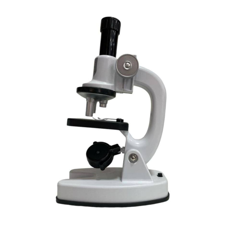 Microscopio De Brinquedo Mini Genio Com Acessorios Luz de Led Bbr Toys