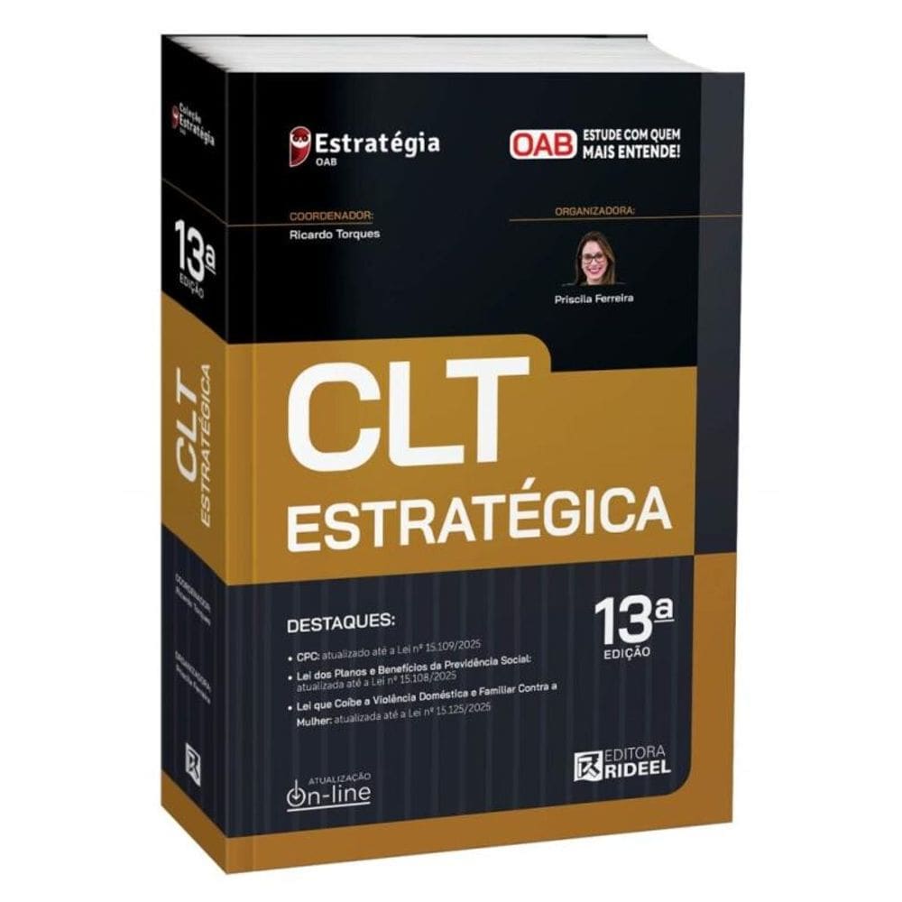 CLT Estratégica - 13a Edição 44º Exame da Ordem