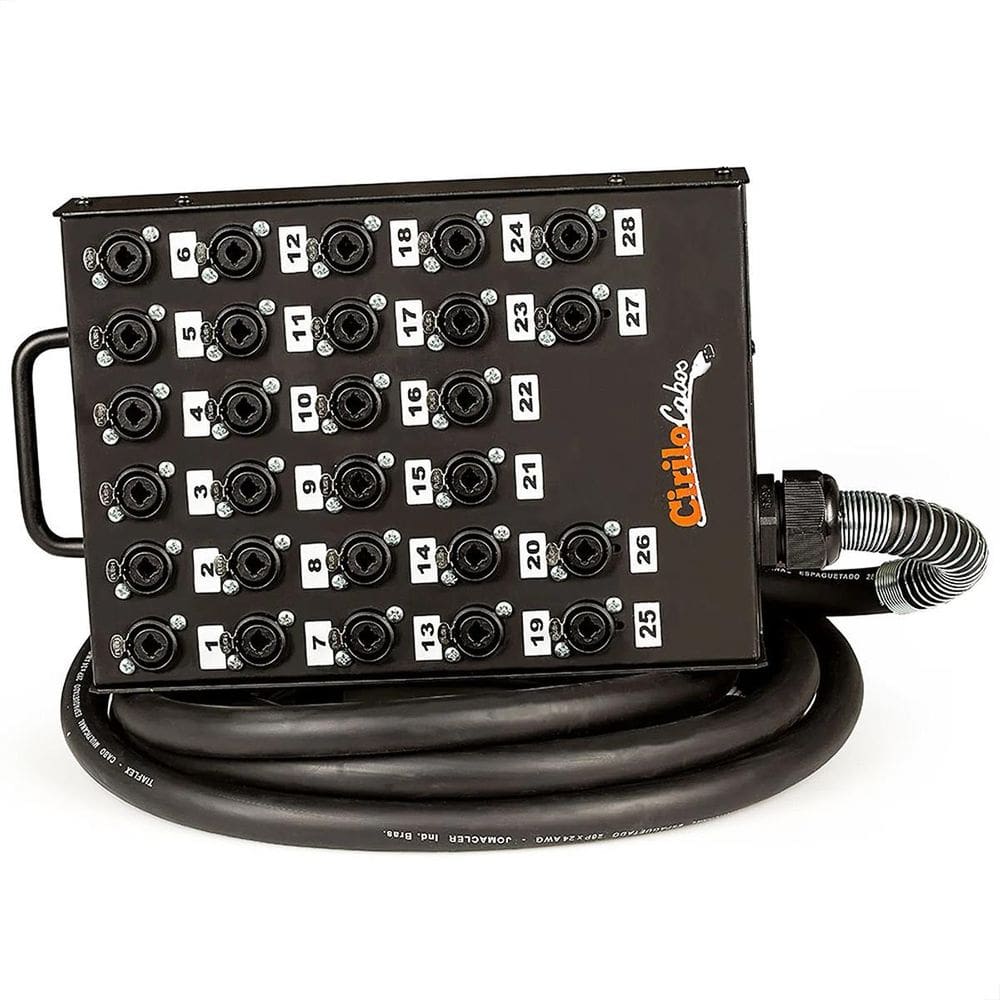 Medusa 28 Vias Com Conectores Combo - 35 Mt