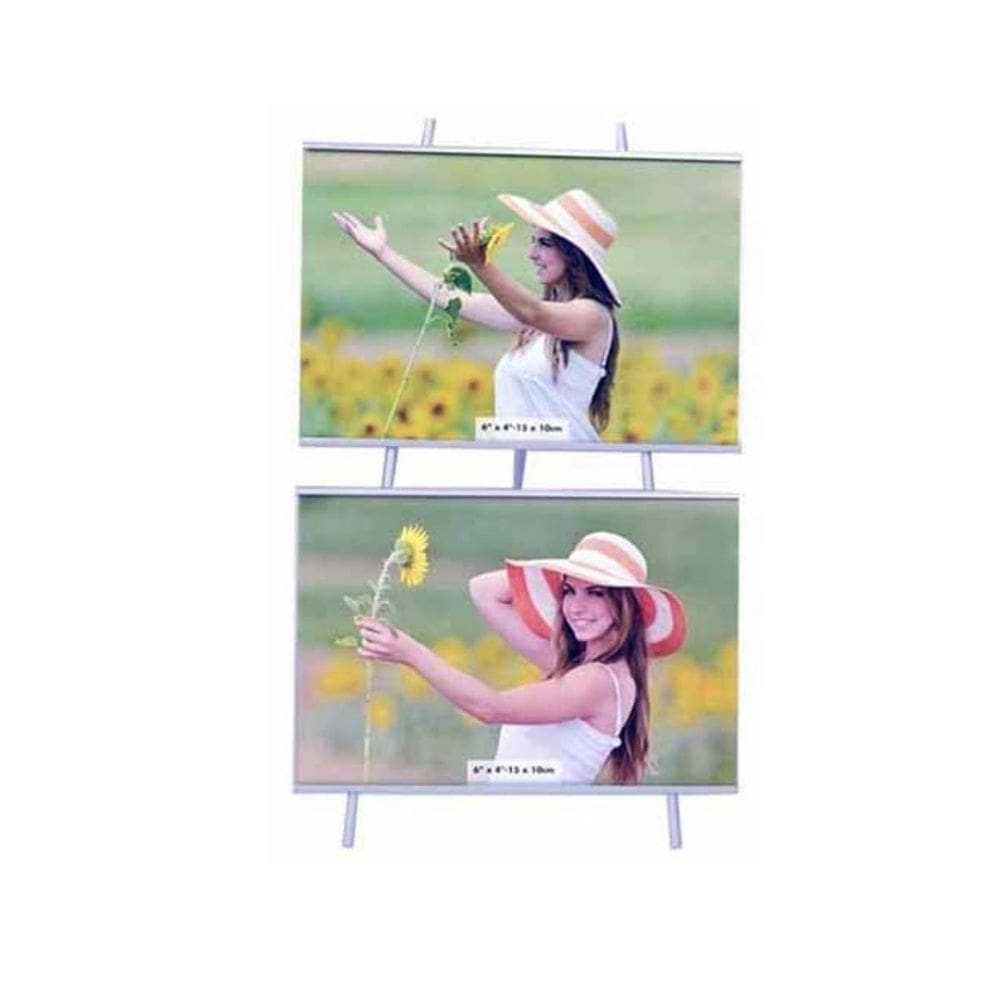 Porta Retrato 10X15 Cavalete Duplo Pf1215-Pa - Square