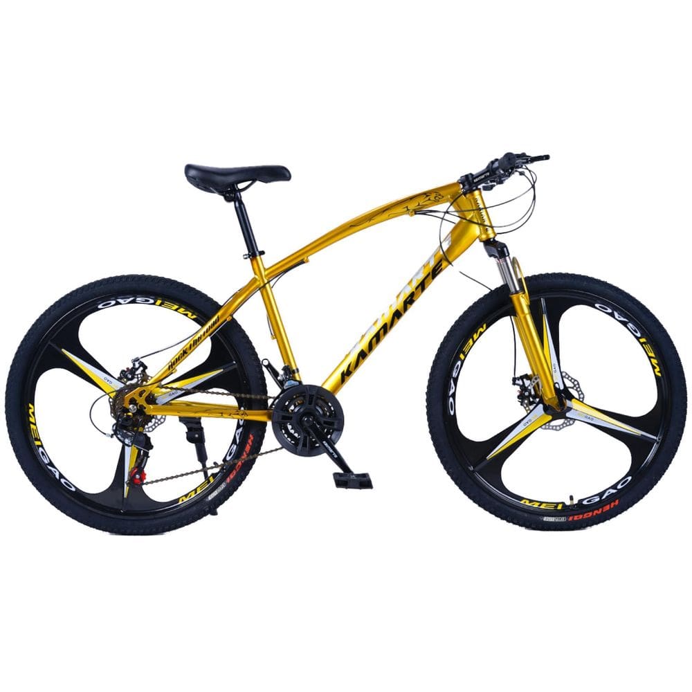 Bicicleta Aro 26 Aço Carbono Bike 21V Roda Magnésio Leopard