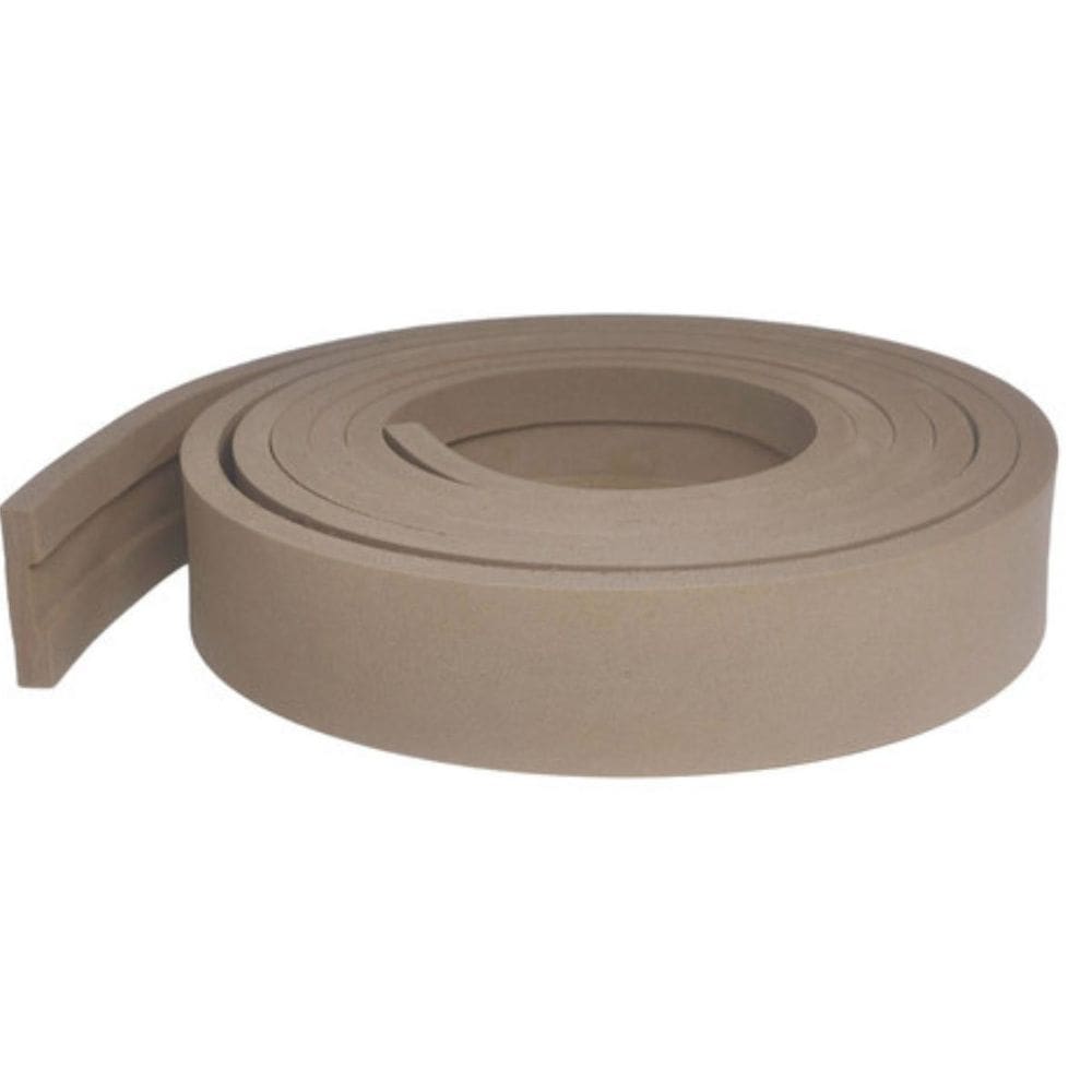 Eva Rodape Acabamento Passa Fio 35Mm Autocolante Amber 2,5M