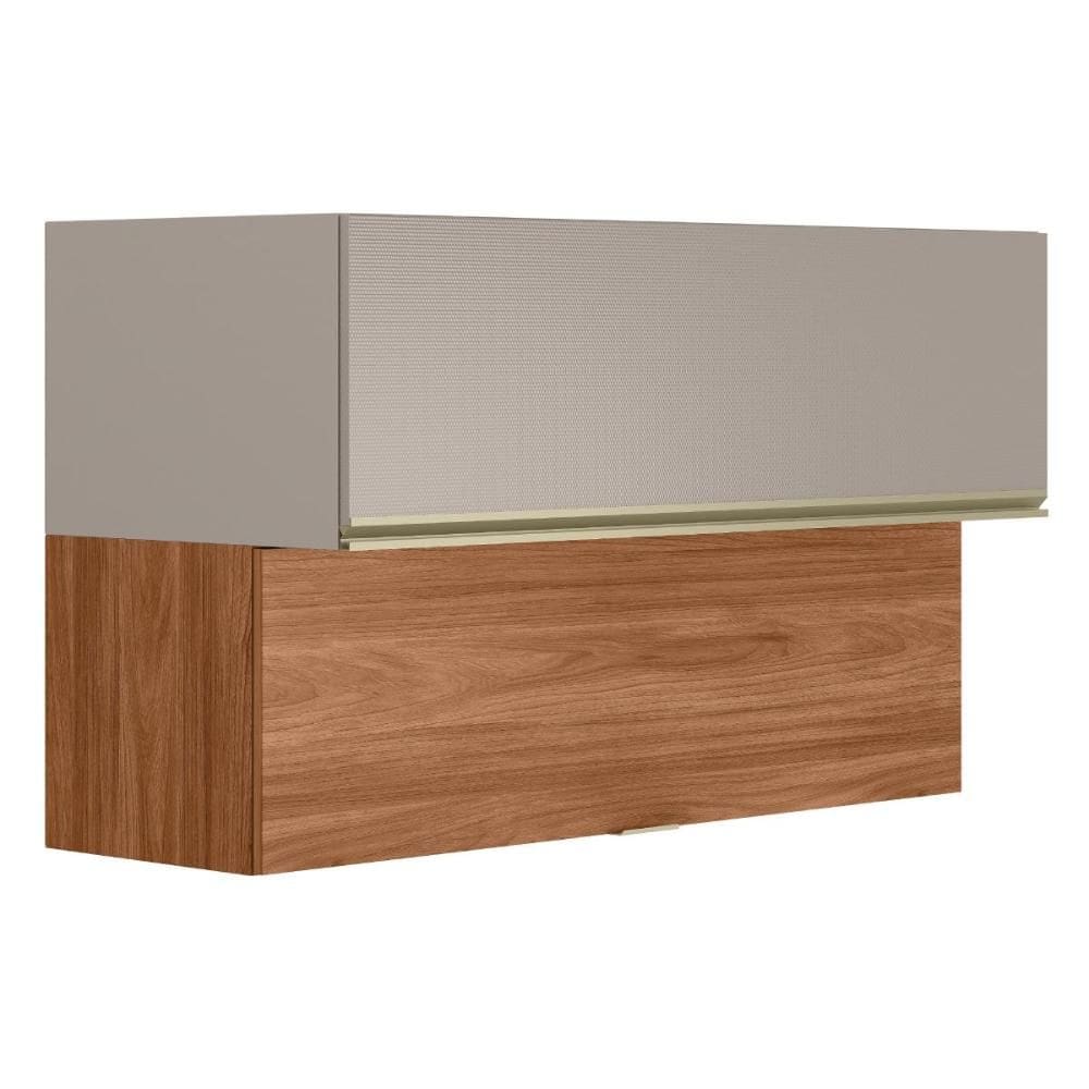 Armário Aéreo Proença 120cm 2 Portas Basculantes MDF - Demartêz
