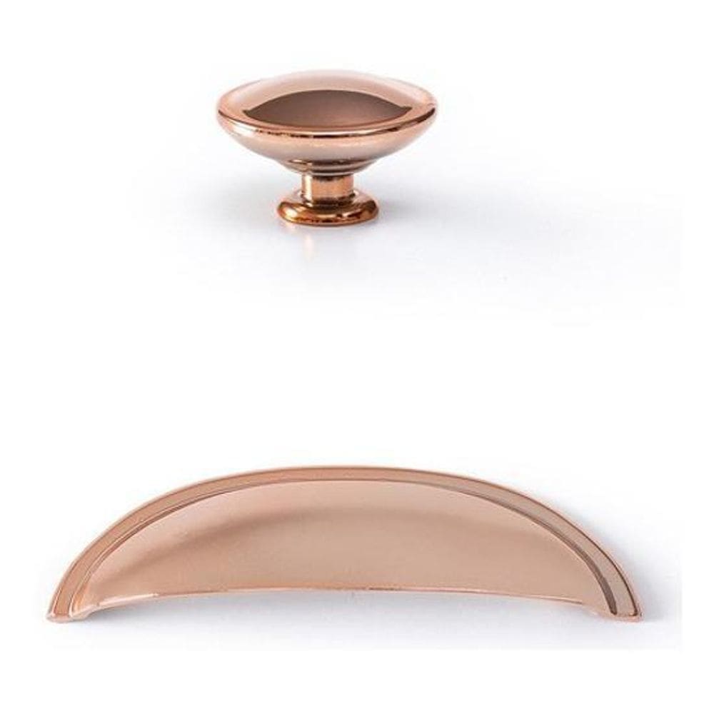 Kit 17 Puxadores Rose Gold Pz 1080 + 1020