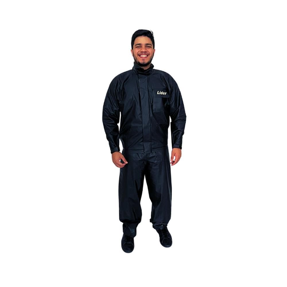 Capa de Chuva Masculina Protercapas Lider Tamanho G