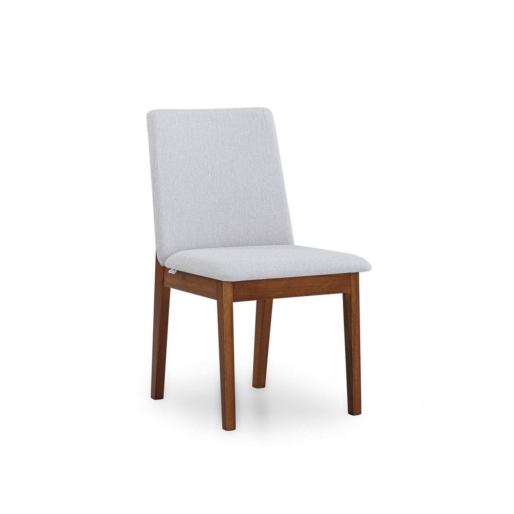 Cadeira para Sala de Jantar Desmontável Cecília Bege/Amêndoa