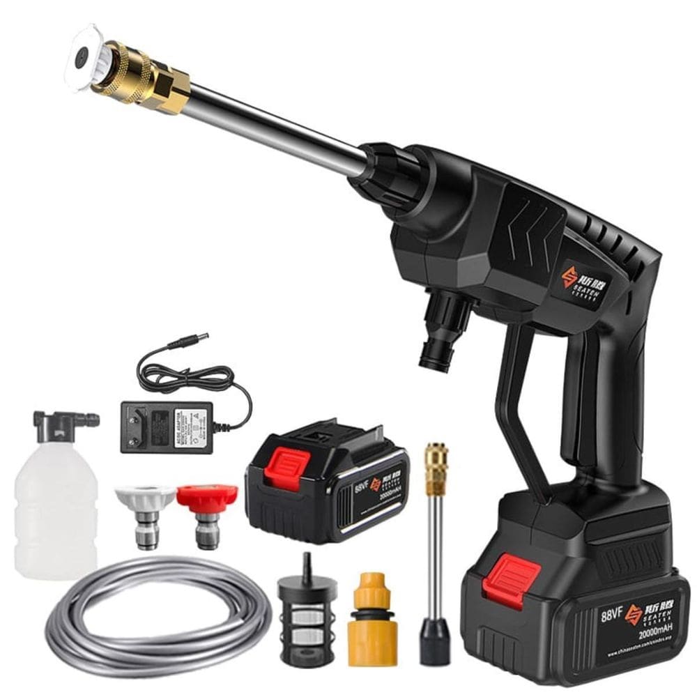 Mini Lavadora Portatil Alta Pressão A Bateria Alta Potencia