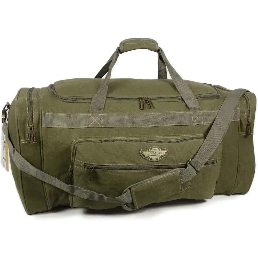 Sacola Bolsa De Viagem Em Lona Com Alça Transversal Grande