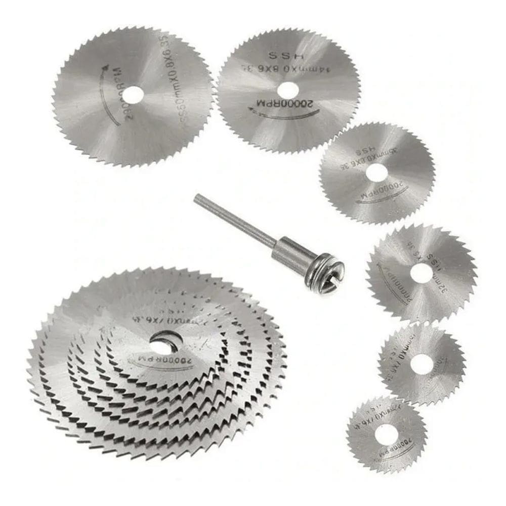 Disco Serra Circular p/ Madeira Dremel c/7 Peças