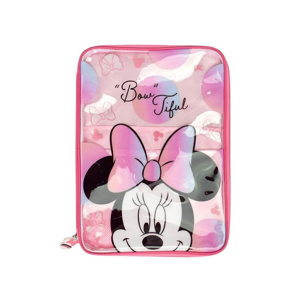 Pasta Criativa Universitaria Minie Mouse Porta Caderno Dac
