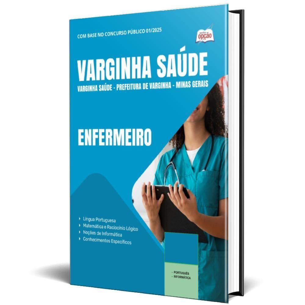 Apostila Prefeitura De Varginha Mg 2025 - Enfermeiro