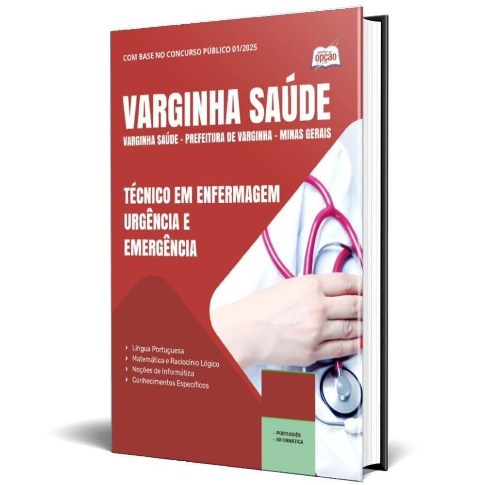 Apostila Prefeitura Varginha Mg 2025 Técnico Em Enfermagem