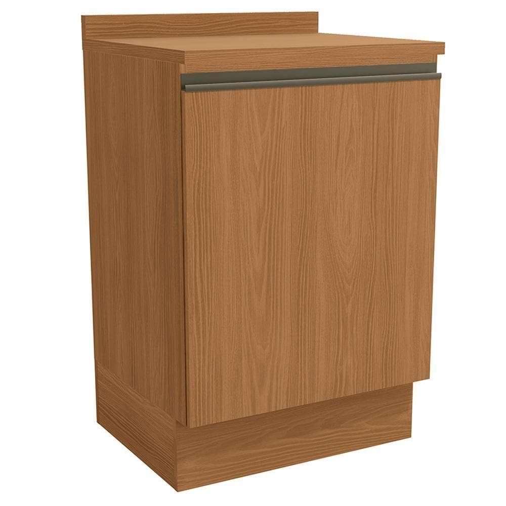 Balcao Com Tampo 1 Porta 60 Cm Maxxi G742 Kappesberg Canela