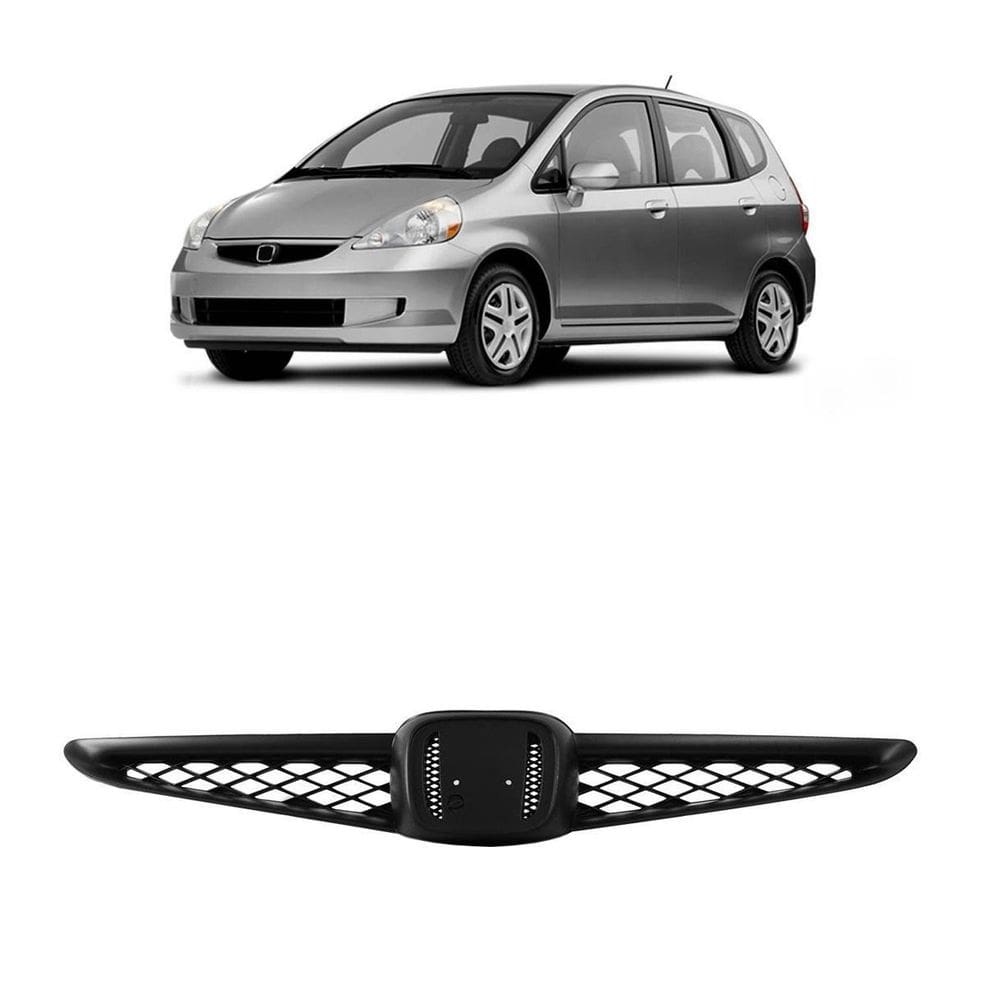 Grade Radiador Honda Fit 2003 2004 2005 2006 Preta