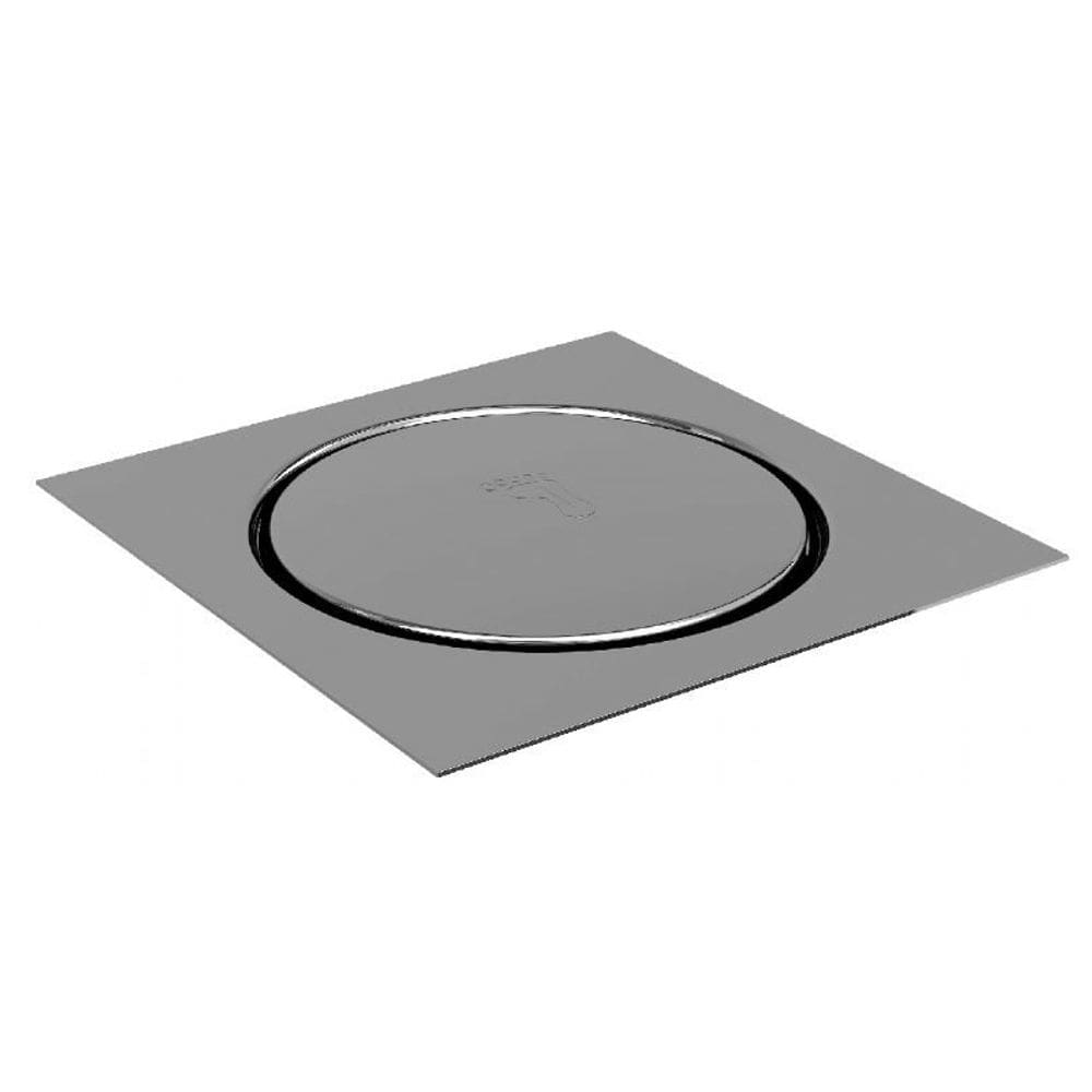 Ralo Para Banheiro Click Inteligente Aço Inox Pop Up 10x10