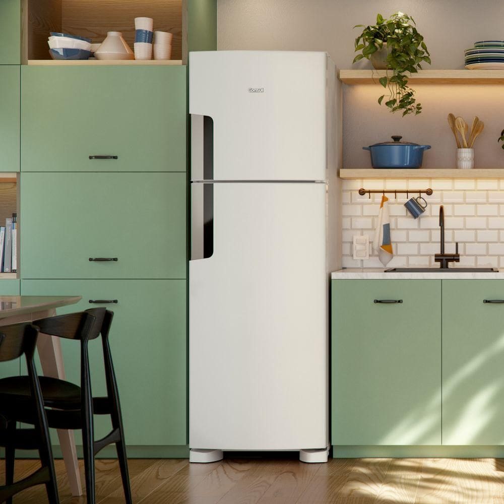Geladeira Consul Frost Free Duplex 386L CRM44AB Branca