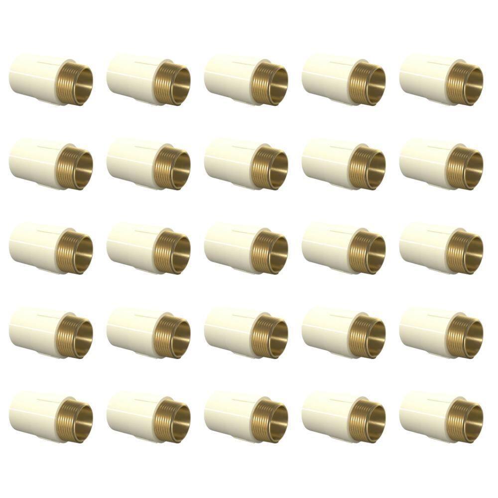 Kit 25 Unidades Conector 28Mm X 1 Cpvc Aquatherm Tigre