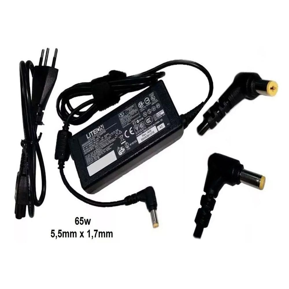 Fonte Carregador NBC Compativel Para Notebook Acer 1410 4252 5532 Pa-1650-22 19v ac1914