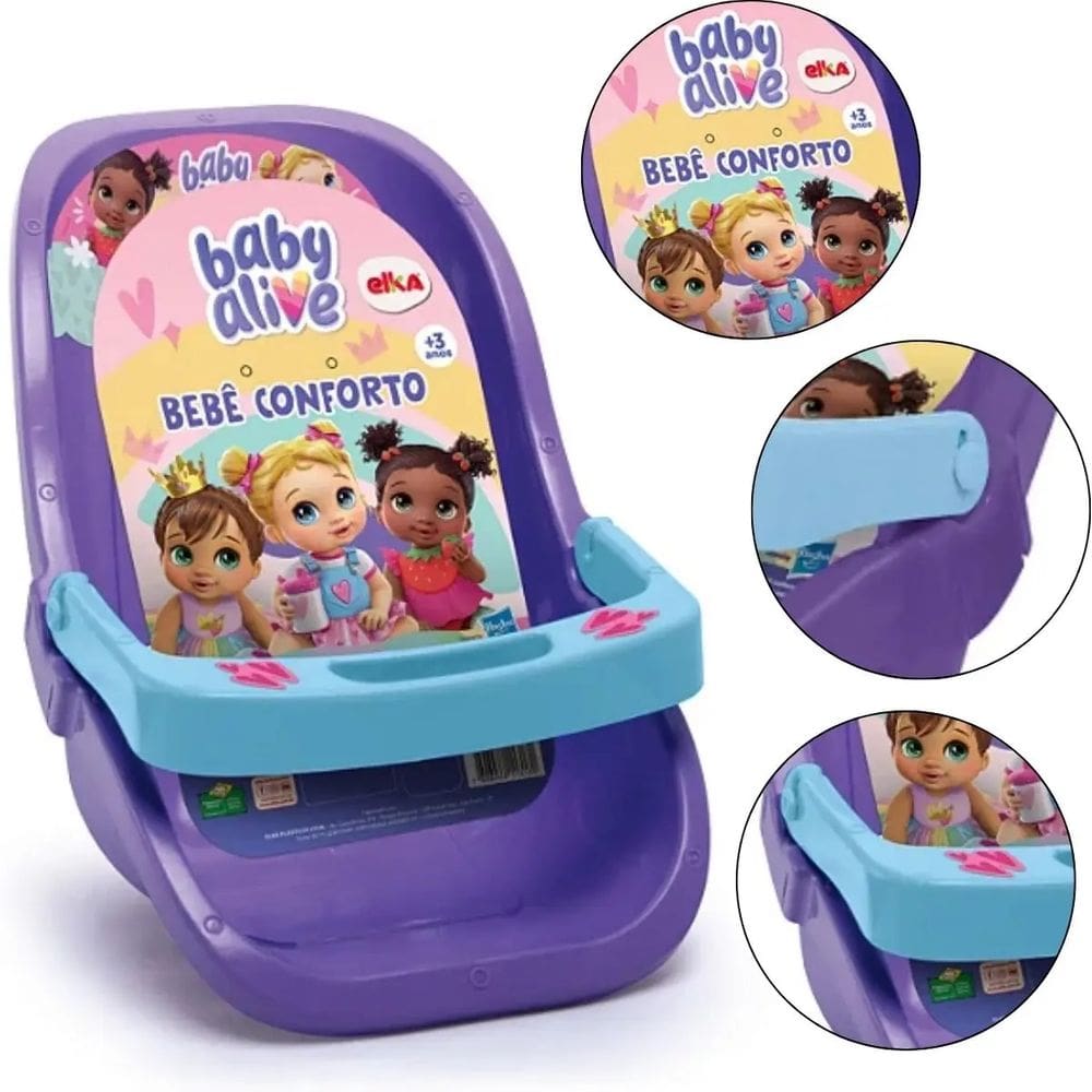 Bebê Conforto Baby Alive - Elka