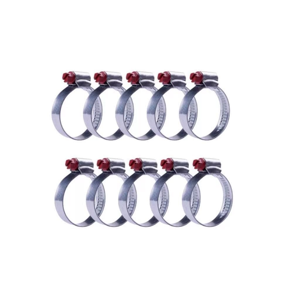 Abraçadeira De Metal Fita 9 Mm 12X16Mm Kit Com 10 Unidades
