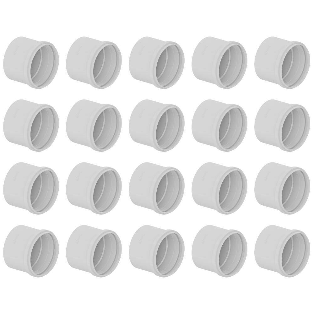Kit Com 20 Unidades Luva Simples 50Mm Esgoto Tigre