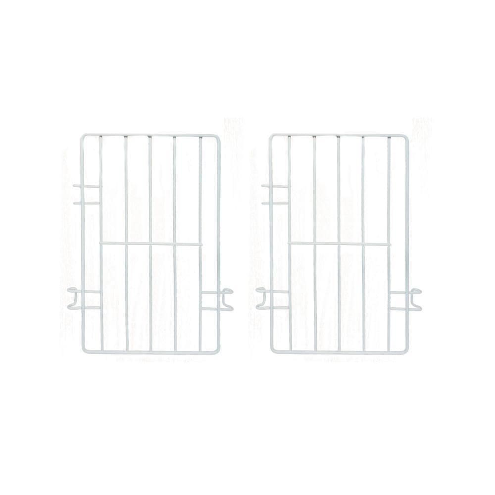 2 Separadores Organizadores Cestos Nextgen Branco Metalfrio