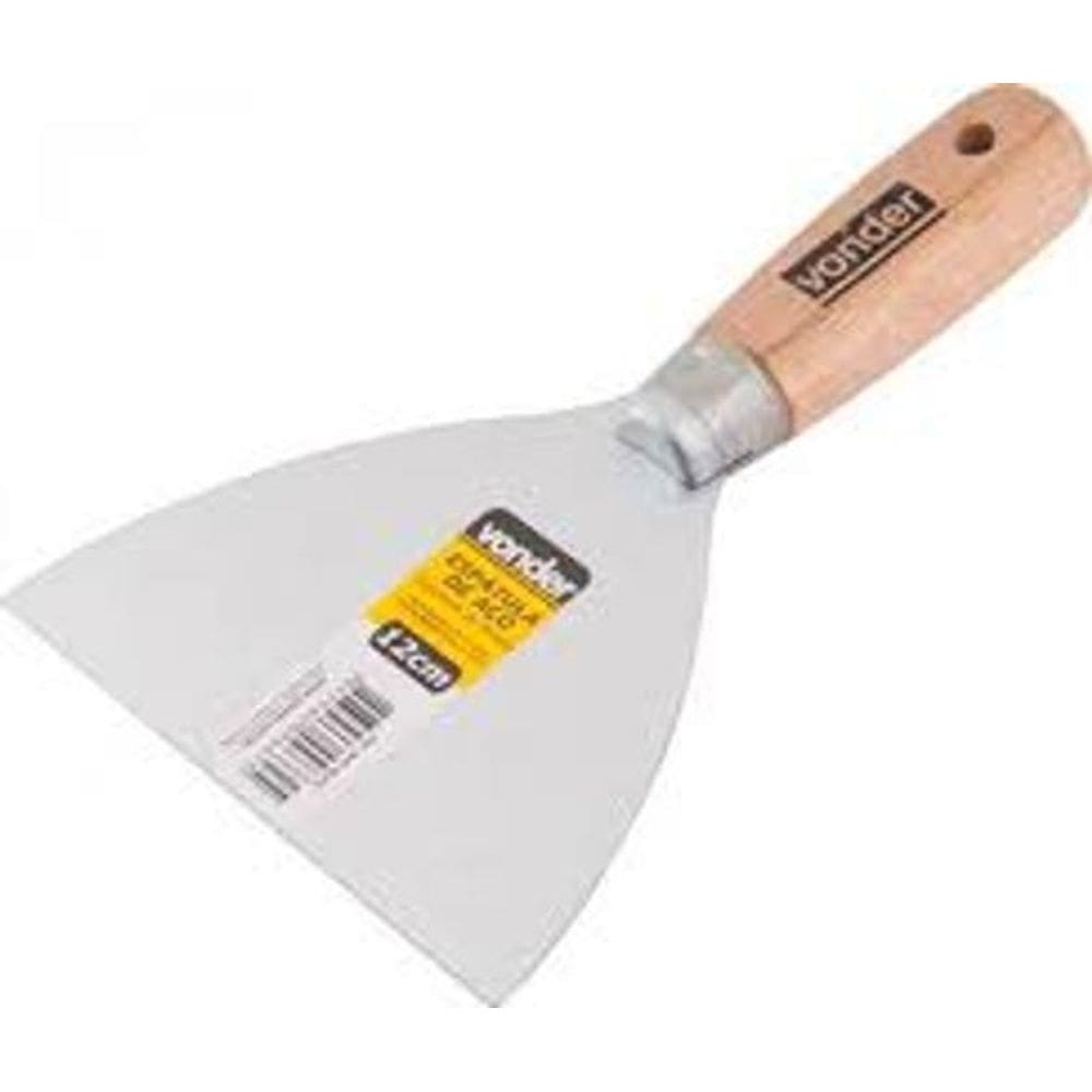Espatula 8Cm Cabo Madeira Vonder