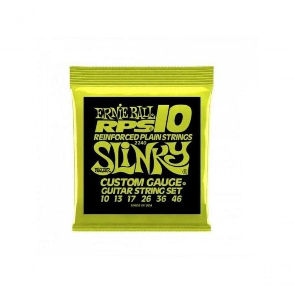 Encordoamento Para Guitarra 010.046 Rps Ernie Ball