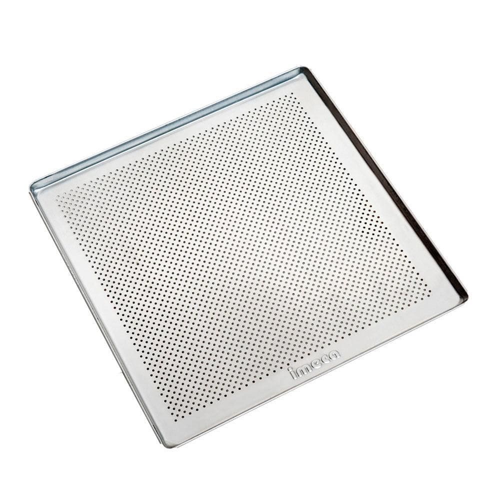 25 Assadeiras Forma Perfurada Alumínio 35X35 Prp004 / Fc4Emv