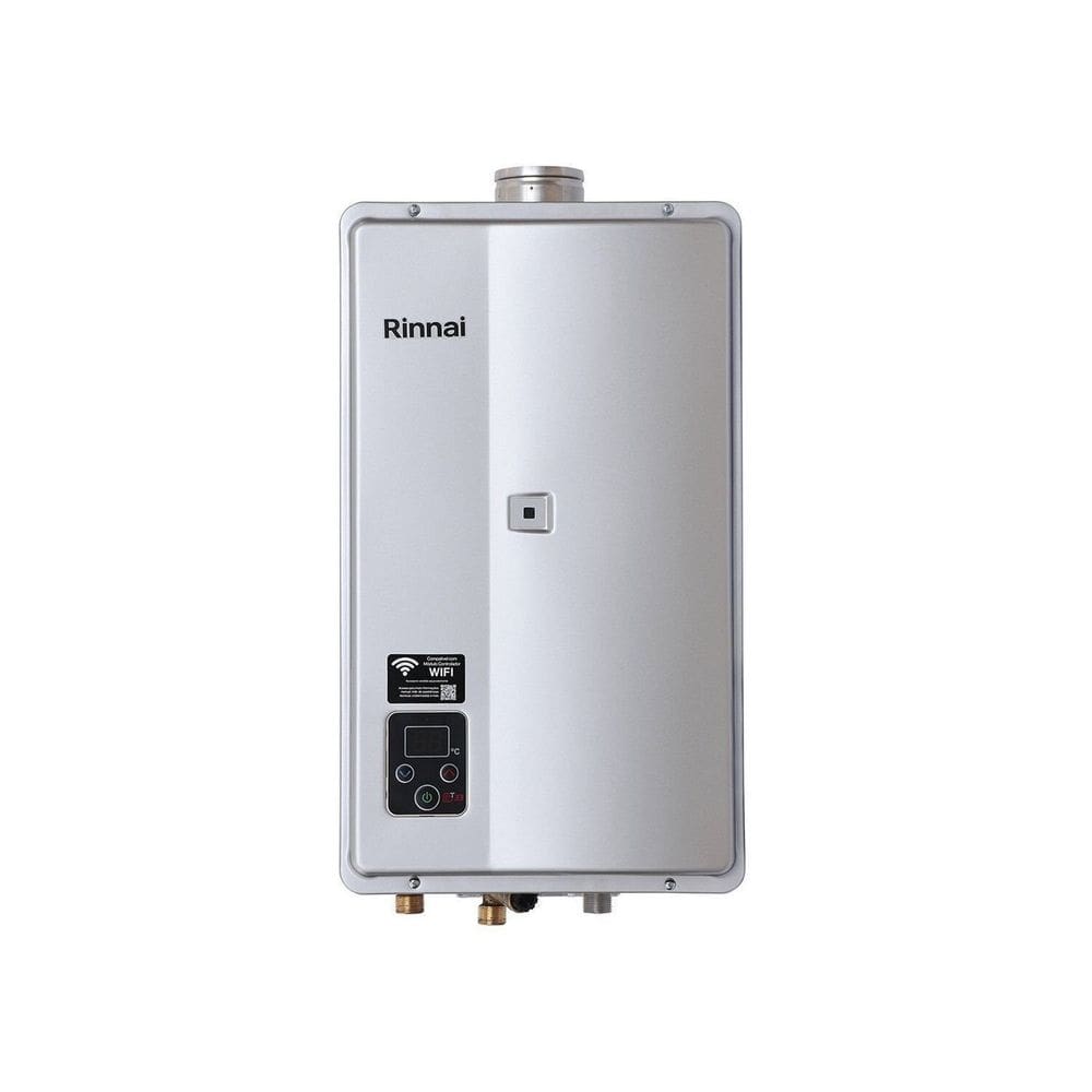 Aquecedor a Gás Digital Reu-e331 Feh e33 32,5 Litros Glp Cinza
