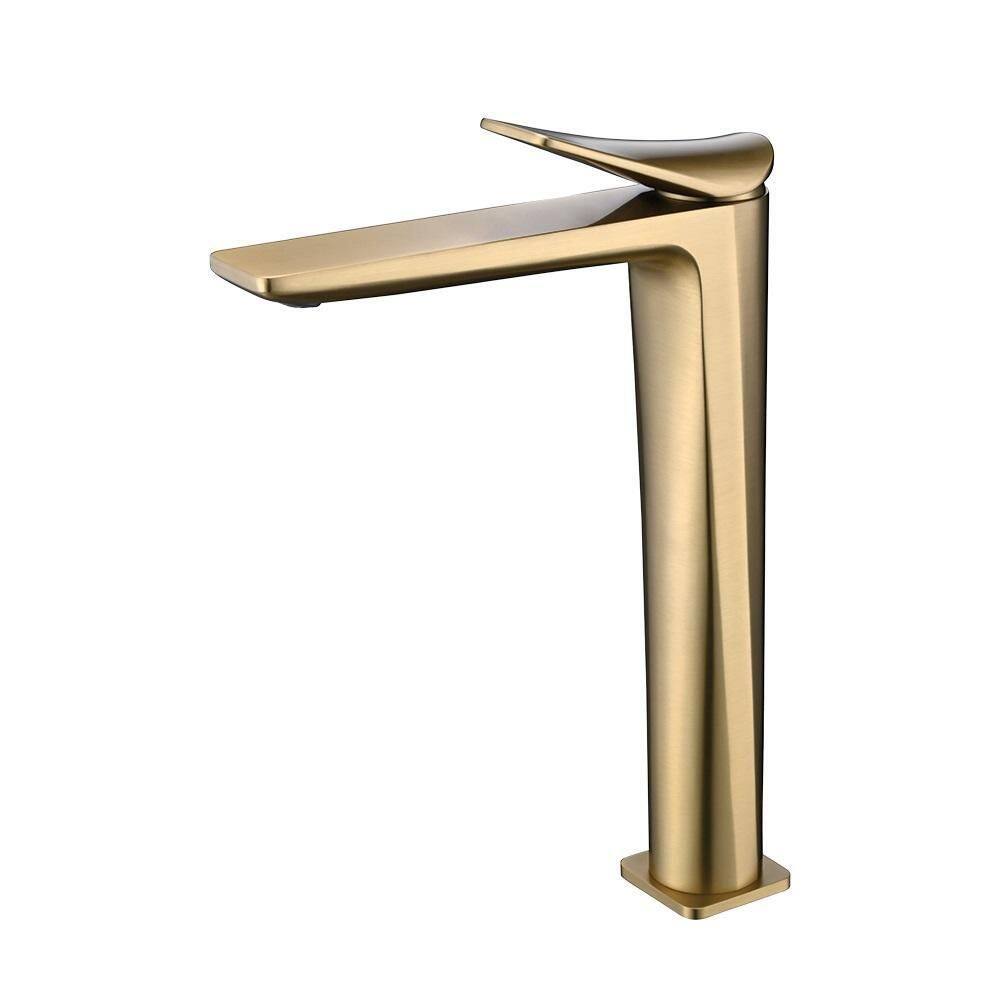 Misturador Monocomando Lorenzetti Neo Brushed 2877 G92 Gold