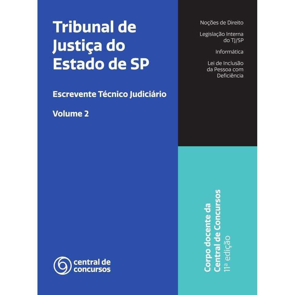 Escrevente Técnico Judiciário - volume 02