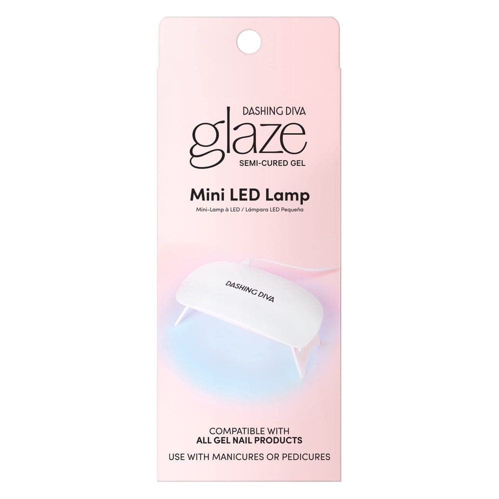 Lâmpada de unhas LED de gel Dashing Diva Mini Compact Portable USB