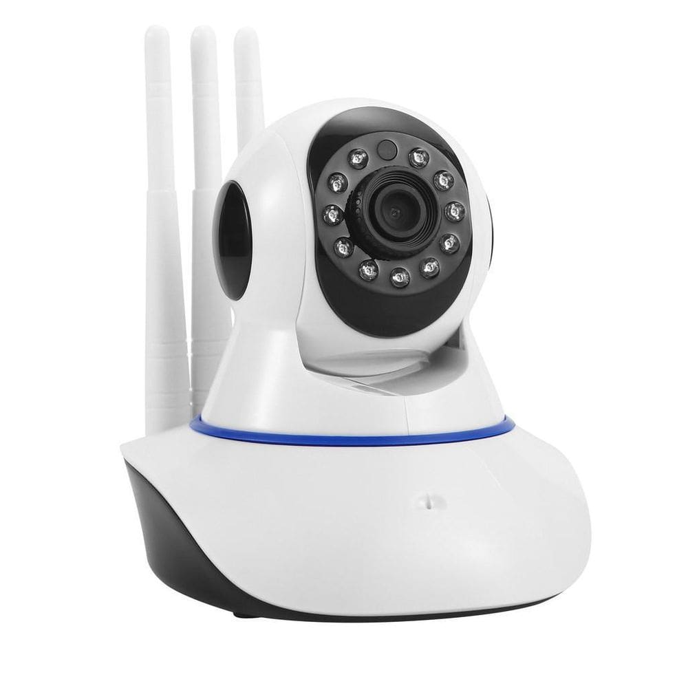 Câmera Wifi Robo Ip Inteligente Hd 720P 3 Antenas