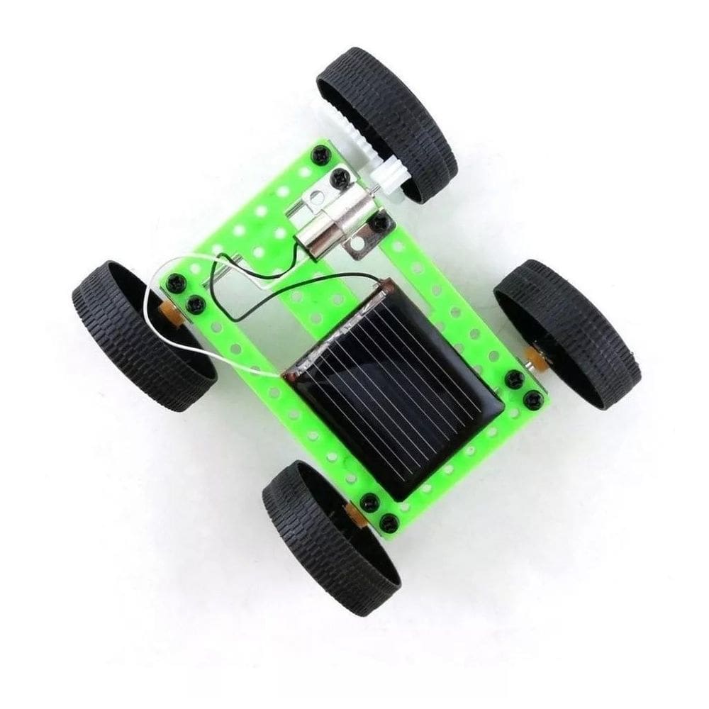 Carrinho De Montar Movido Energia Solar Brinquedo Educativo