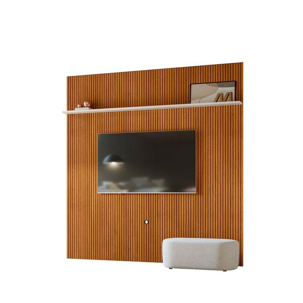 Painel Piso Teto New Guaporé Cinamomo Off White - Madetec