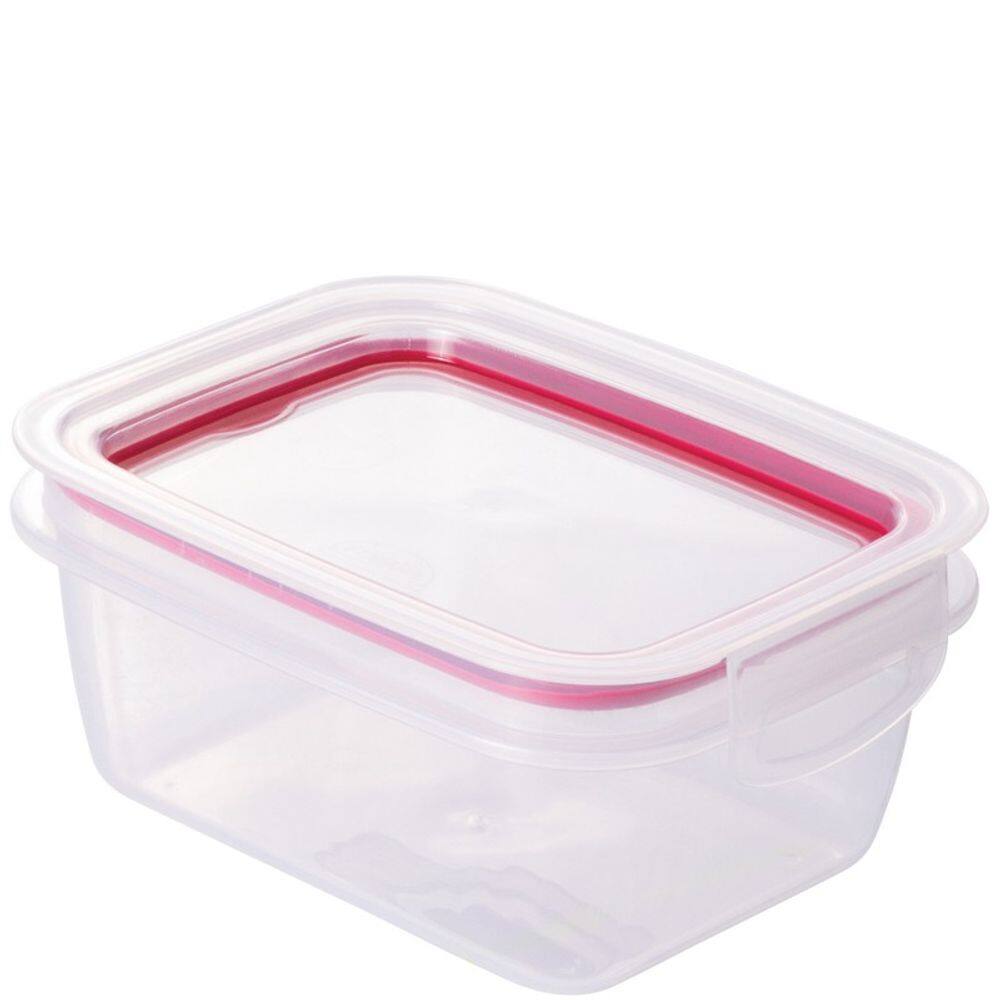 Pote hermético Trava Mais 910ml vermelho Plasutil ref.9412